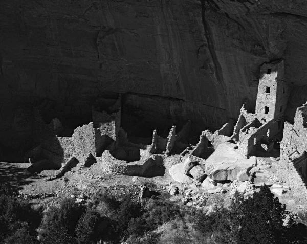 Colorado, Mesa Verde NP Square Tower House ruin